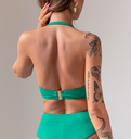 Diani Green Strapless Swim Top