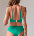Diani Green Strapless Swim Top