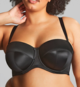 Evy Strapless Black