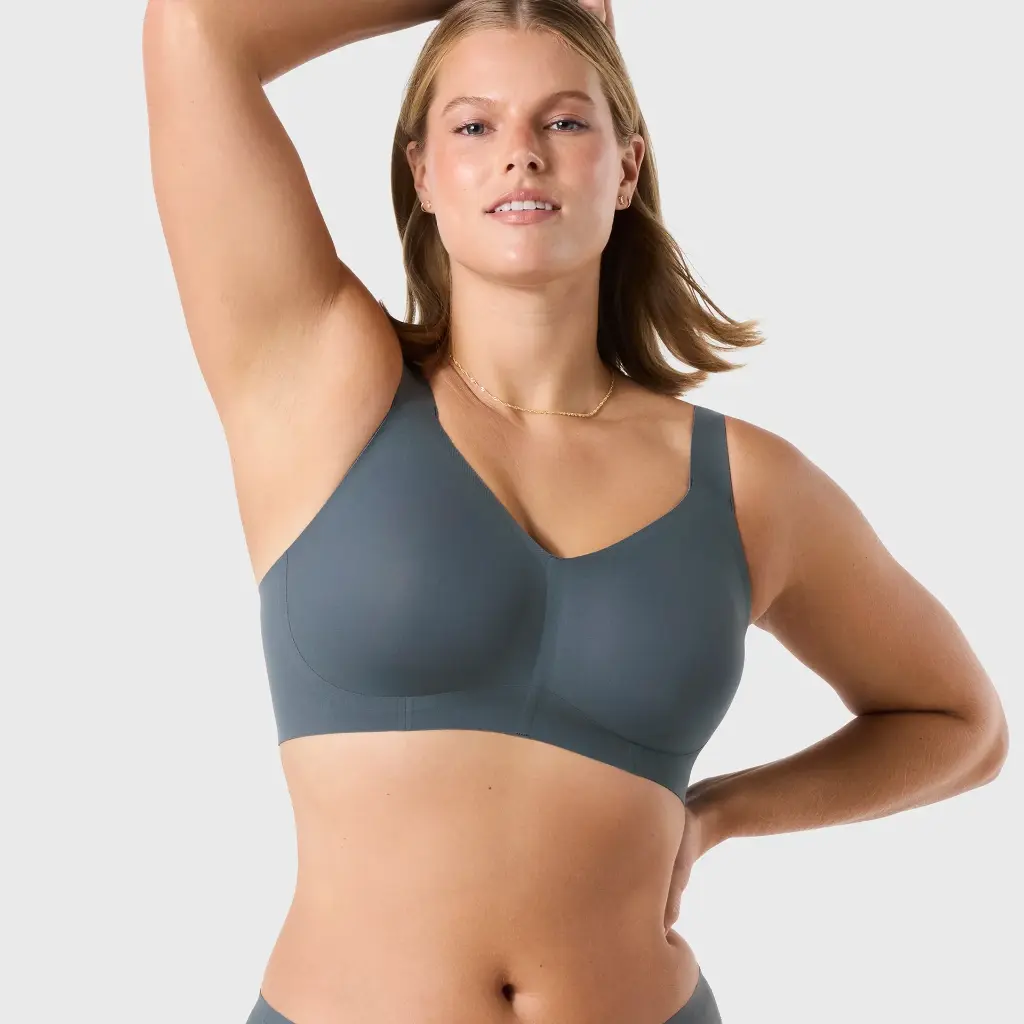 Freedom Bra Grey Blue