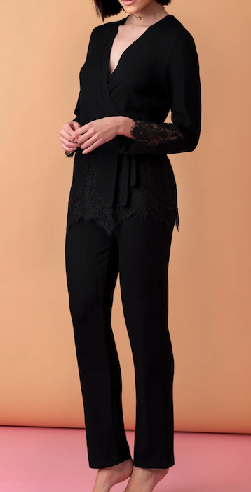 Soothe Lucrecia Cross Over  Pants Set
